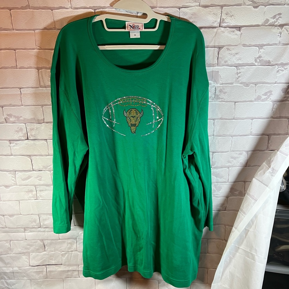 Marshall University Embellished Football Shirt